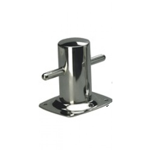 Mooring Bollard Post with Base Plate - AISI316 Stainless Steel