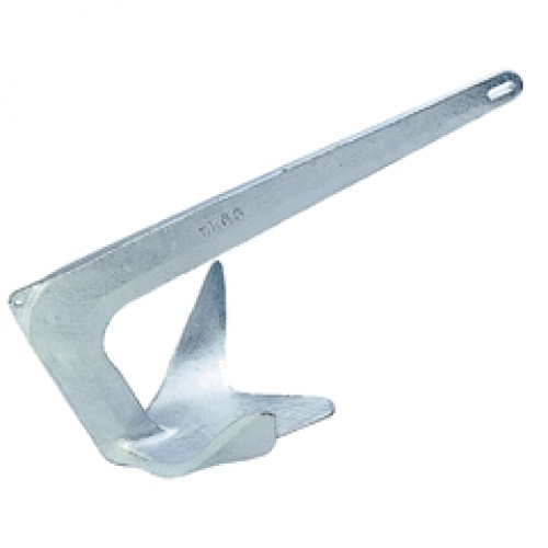 Galvanised Trident Claw Anchor | Liverpool Power Boats