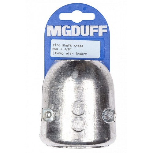 MG Duff zinc shaft anode for 1 3/8" diameter propeller shaft - Salt water use only