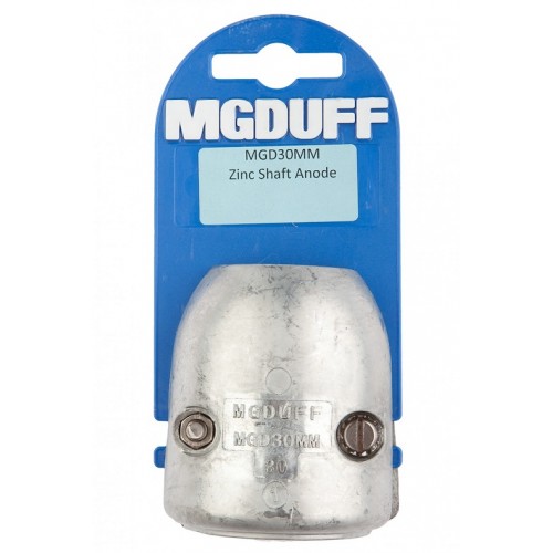 MG Duff zinc shaft anode to suit 30mm diameter propeller shaft - Salt water use