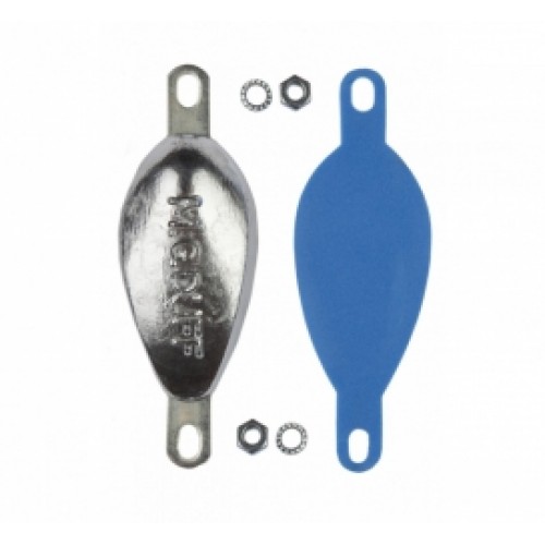 MG Duff zinc bolt on hull anode kit 2.1KG - Salt water use