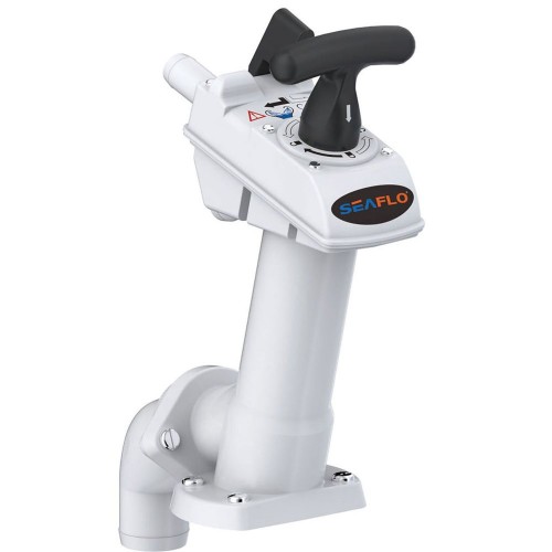 Seaflo Marine Toilet Hand Flush Pump For Manual Marine Toilet (Fits Jabsco Twist & Lock)