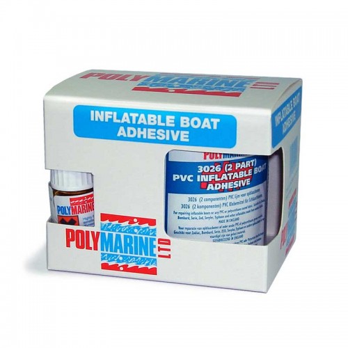 Polymarine PVC 2-part adhesive - 250ml Tin + 10ml Cure