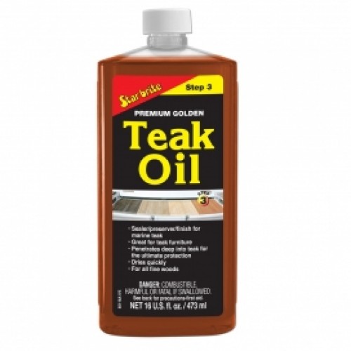 Star Brite Premium Teak Oil - 500ml [Step 3]