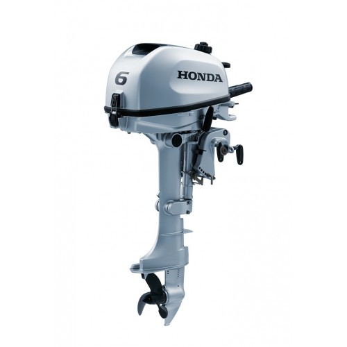 Honda 6HP 4-stroke Outboard Engine - Tiller Control - 6A Charging Coil