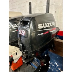 Suzuki DF9.9A 9.9HP 4-stroke short shaft tiller control outboard engine ** Pre-Owned**