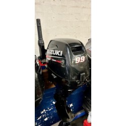 Suzuki DF9.9A 9.9HP 4-stroke short shaft tiller control outboard engine ** Pre-Owned**