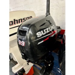 Suzuki DF9.9A 9.9HP 4-stroke short shaft tiller control outboard engine ** Pre-Owned**