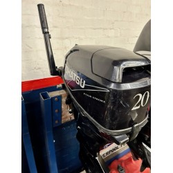 Tohatsu MFS20C 20HP 4-stroke short shaft tiller control outboard engine (2012) ** Pre-Owned**