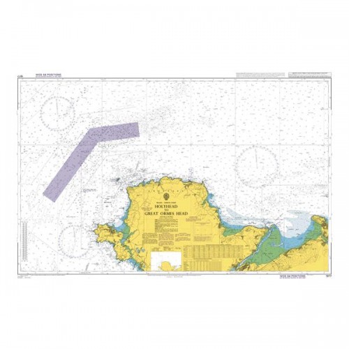 Admiralty Chart: 1977 Holyhead to Great Ormes Head