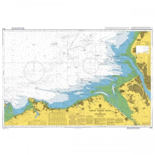 Admiralty Chart: 1978 Great Ormes Head to Liverpool
