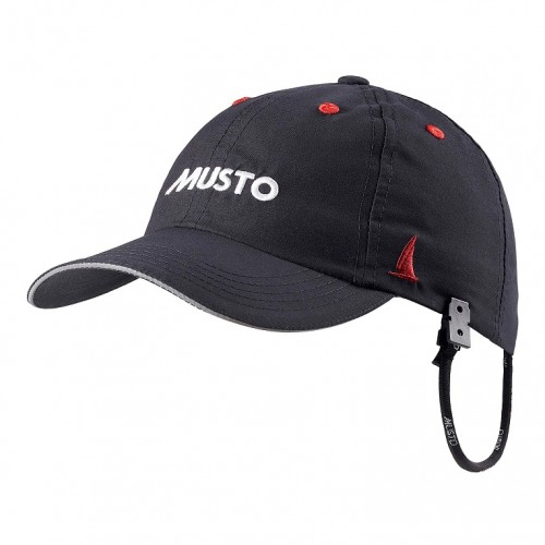 Musto Essential Fast Dry Crew Cap - Black