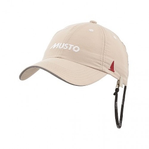 Musto Essential Fast Dry Crew Cap - Light Stone