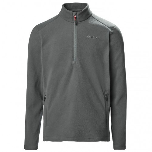 Musto Corsica 100gm 1/2 Zip Fleece - Dark Grey