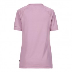 Musto EVO Women's Sunblock Short Sleeve Tee Shirt 2.0 - Lilac Chalk