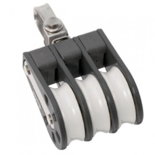 Barton Size 2 Ball Bearing Block Triple Swivel 