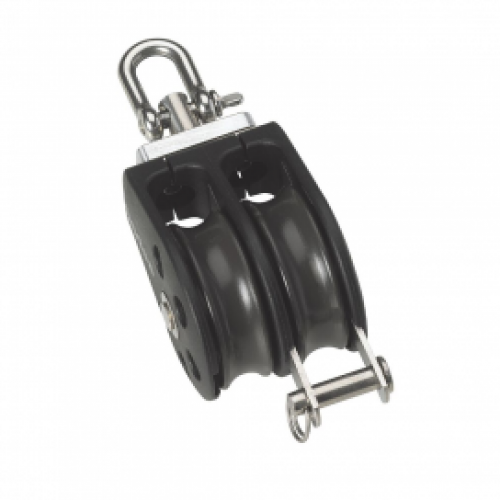 Barton Size 3 Ball Bearing Block Double Swivel With Becket 