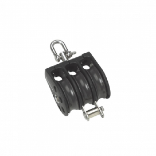 Barton Size 3 Ball Bearing Block Triple Swivel With Becket 