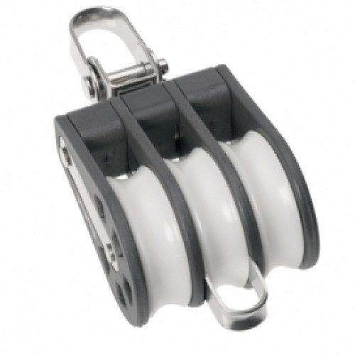 Barton Size 4 Ball Bearing Block Triple Swivel With Becket 