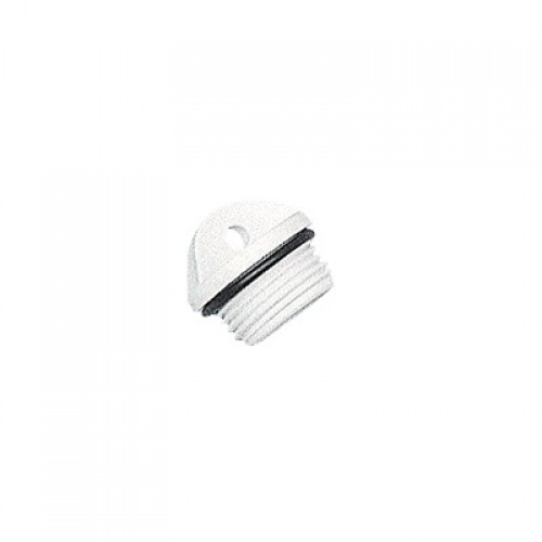 Plug for drain socket - White