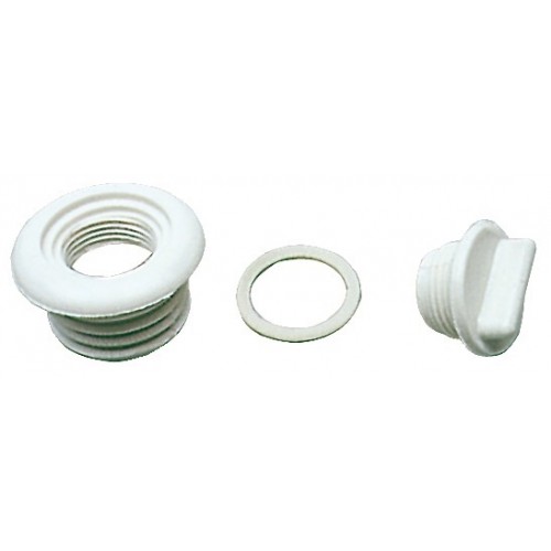 Nylon water drain plug 20mm 