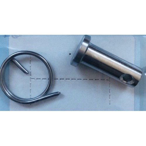 Clevis Pin & Split Ring - A4 Stainless Steel