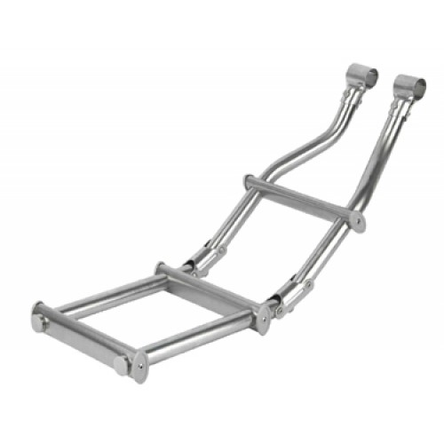 AISI316 Stainless Steel Foldable Ladder with 1+2 Steps