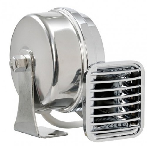 ABS Chromed Single Electric Horn 12V