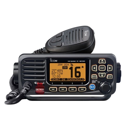 Icom IC-M330GE Fixed Mount VHF DSC Marine Radio with GPS Receiver