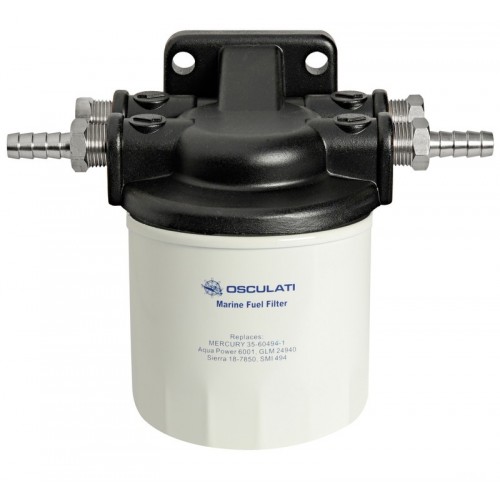 Water Separating Fuel Filter Kit - 10 Micron [Aluminium Head Support]