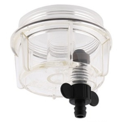 Replacement See-Through Bowl for Water Separating Filter (Spin-On Type)