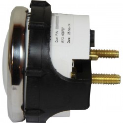 Faria Oil Pressure Gauge 80PSI in Chesapeake SS White (US Resist)