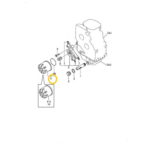 Yanmar Oil Filter: 119305-35151 > 119305-35170