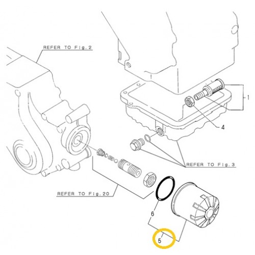 Yanmar Oil Filter: 119660-35150