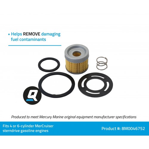 Quicksilver Filter Assembly: 35-8M0046752