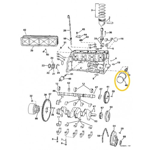 BRP OMC Oil Filter: 502902