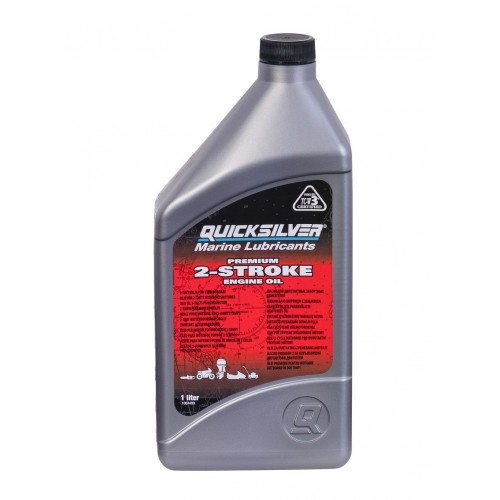 Quicksilver Premium 2-stroke TC-W3 outboard oil 