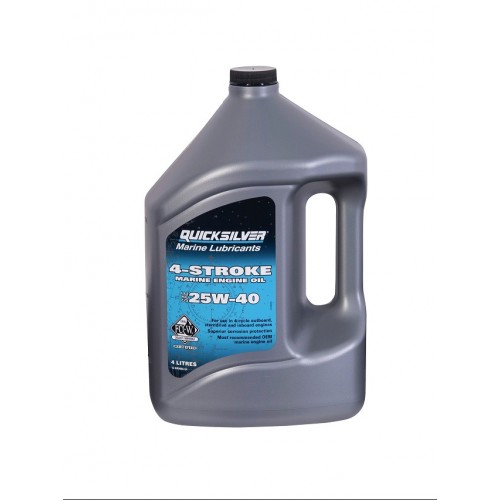 Quicksilver 4-stroke 25W40 Marine Engine Oil