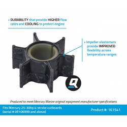 Quicksilver Water Pump Impeller - 161541 > 8M0214912