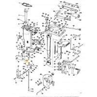 0302035 OMC BRP Evinrude/Johnson Spacer to Impeller Housing O-Ring