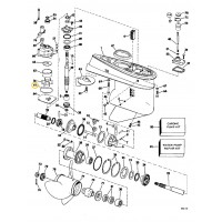 0315788 OMC BRP Evinrude/Johnson Impeller Housing Seal 0315788 OMC BRP Evinrude/Johnson Impeller Housing Seal