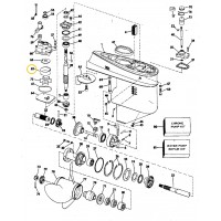 0320775 OMC BRP Cobra Evinrude/Johnson Water Pump Liner 0320775 OMC BRP Cobra Evinrude/Johnson Water Pump Liner