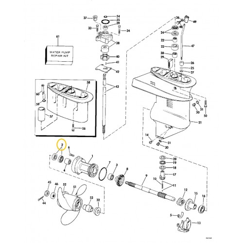 0321481 Evinrude Johnson Oil Retainer