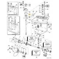 0324097 OMC BRP Cobra Evinrude Johnson Impeller Housing Cup 0324097 OMC BRP Cobra Evinrude Johnson Impeller Housing Cup