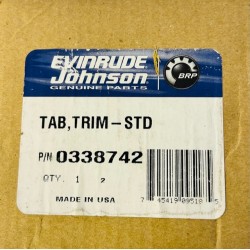 0338742 Evinrude Johnson Trim Tab - Standard