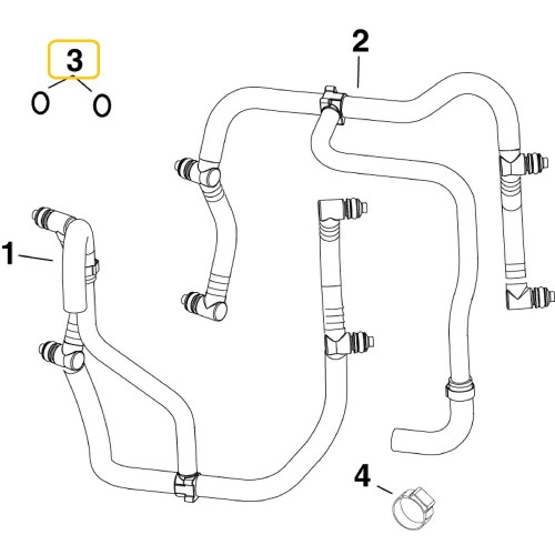 0350779 BRP Evinrude E-TEC Fuel Rail O-Ring