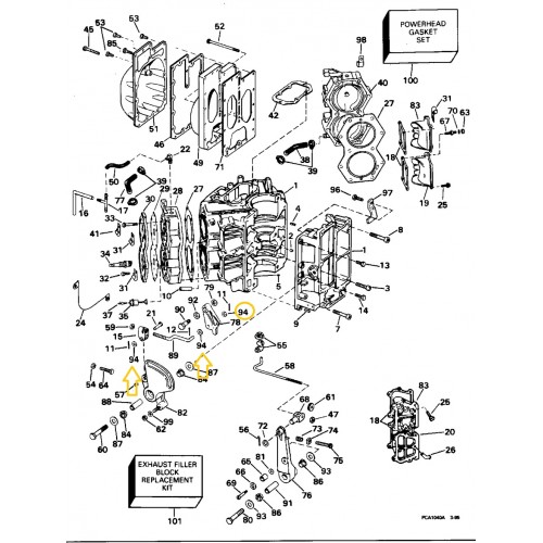 0328702 OMC BRP Evinrude/Johnson Washer