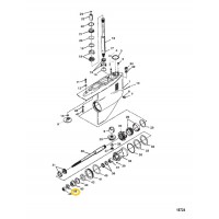 14-34817 Quicksilver Mercruiser Bravo II Propeller Tab Washer 14-34817 Quicksilver Mercruiser Bravo II Propeller Tab Washer