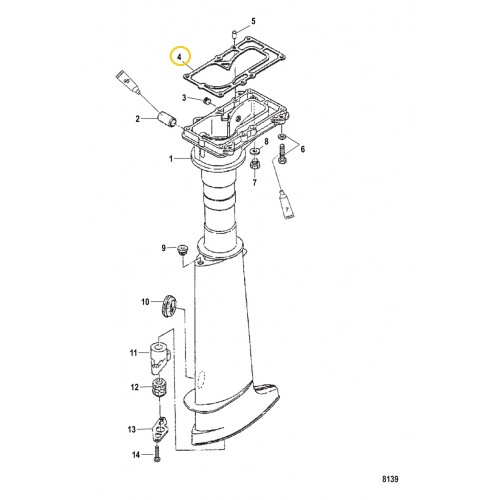27-803508016 Mercury / Mariner Driveshaft Housing Gasket