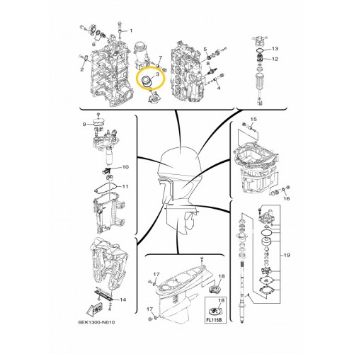 Yamaha Oil Filter - 5GH-13440-71